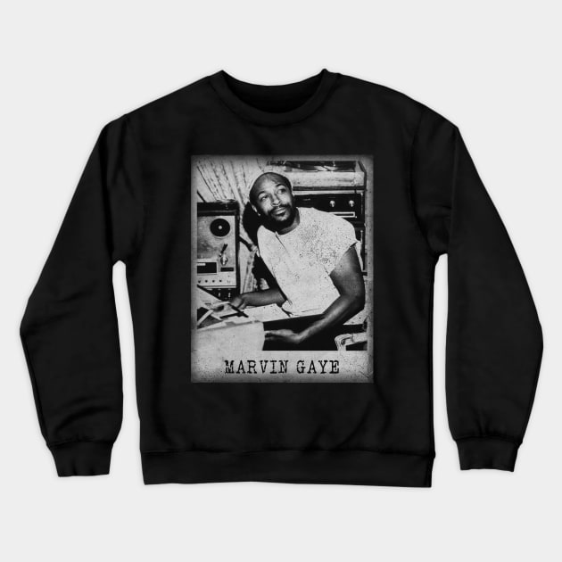 Marvin Gaye Crewneck Sweatshirt by j.adevelyn